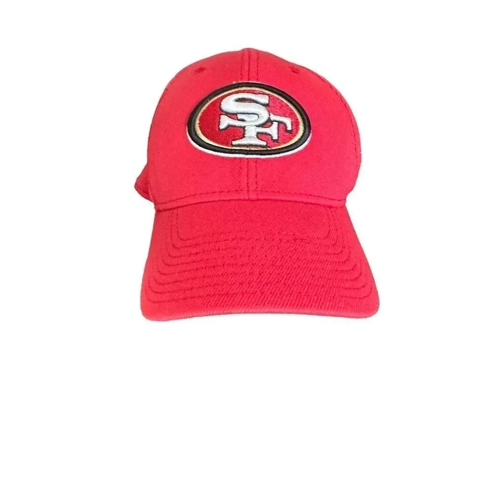San Francisco 49ers Football Authentic Sideline NFL Logo Reebok Cap Size L/XL‎